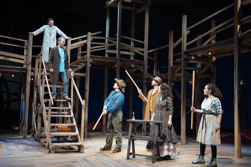 The Copper Children (2020): Ensemble. Photo by Jenny Graham, Oregon Shakespeare Festival.