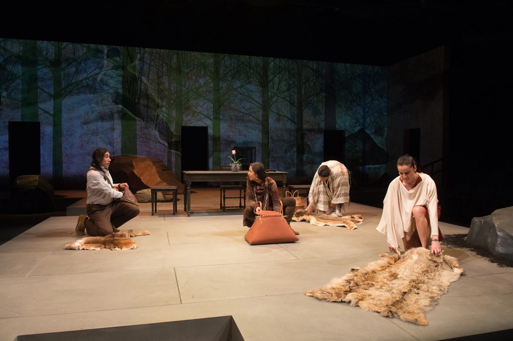 Steven Flores, Rainbow Dickerson, Sheila Tousey, Tanis Parenteau. Photo by Jenny Graham.